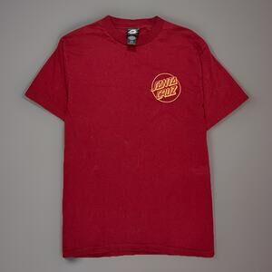 Santa Cruz CLASSIC DOT Burgundy Multi Screenprint Standard S/S Men's T-Shirt